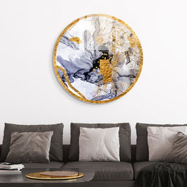 Wallity Cuadro decorativo de vidrio templado Multicolor 60 cm